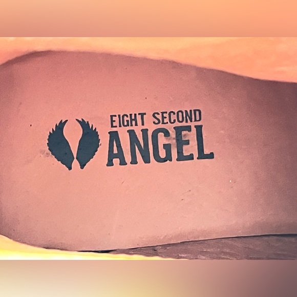 NWOT-Eight Second Angel Booties-Sz 8-Tan - Picture 11 of 12